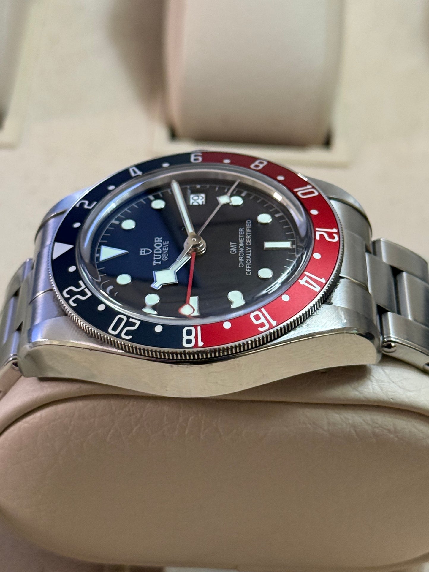 🟢 Tudor Blackbay Pepsi GMT + Pouch 🟢
