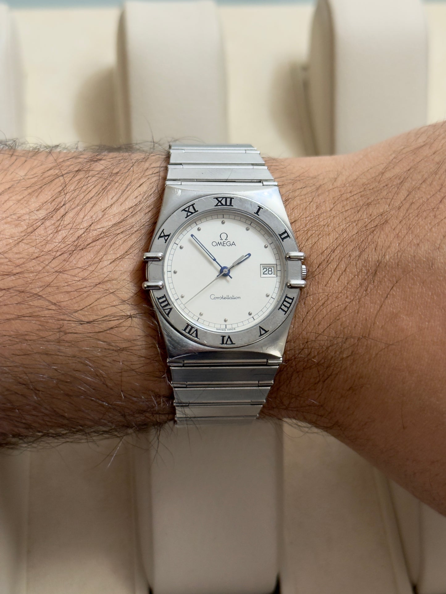 🟢 Omega Constellation Manhattan w/Box 🟢