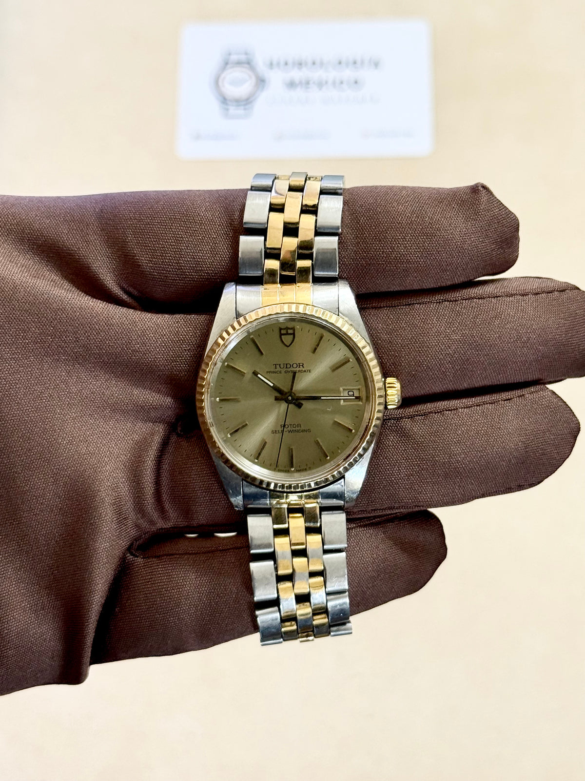 🟢 Tudor Prince Oysterdate Oro by Rolex 🟢