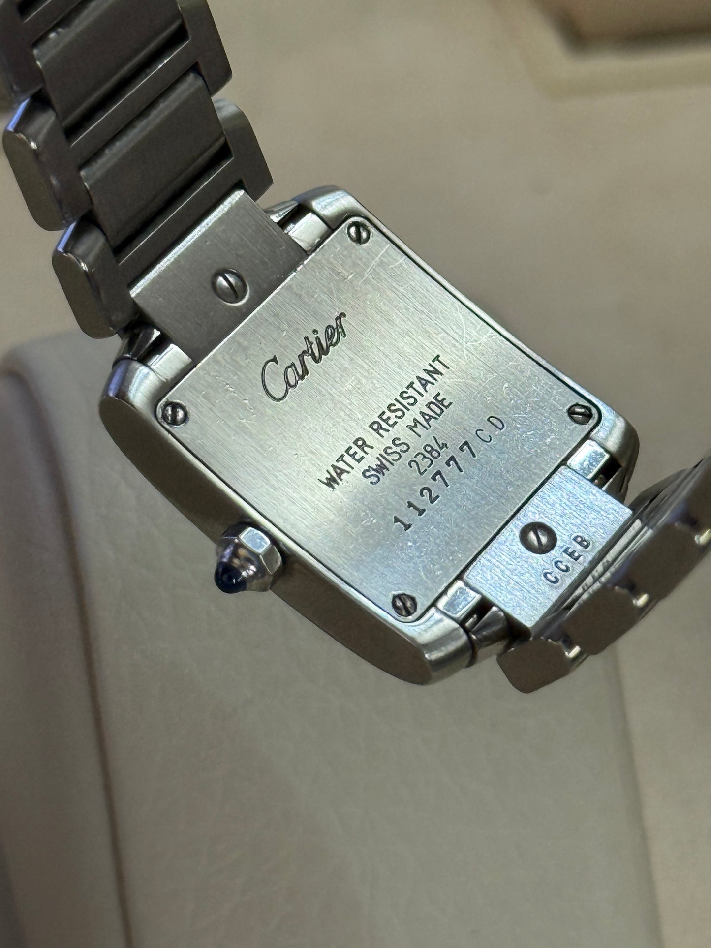 🟢 Cartier Tank Française (S) + Box & Manual 🟢