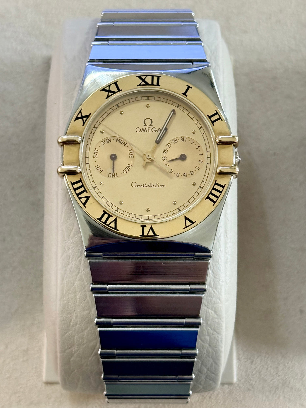 🟢 Omega Constellation Manhattan Day & Date 🟢