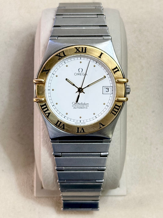 🟢 Omega Constellation Manhattan Automático Oro 🟢
