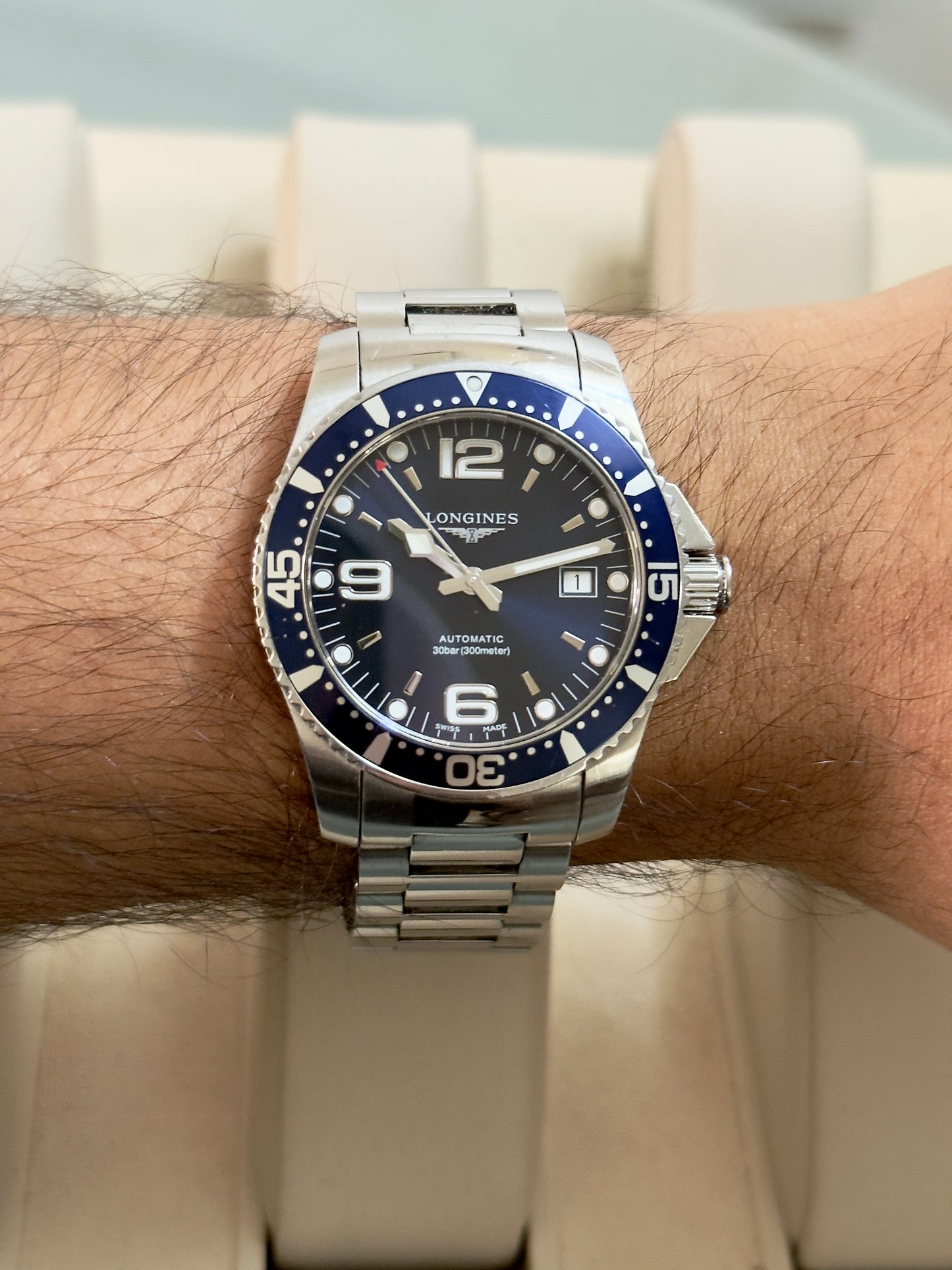 Longines Hydroconquest Automatic Box & Manual