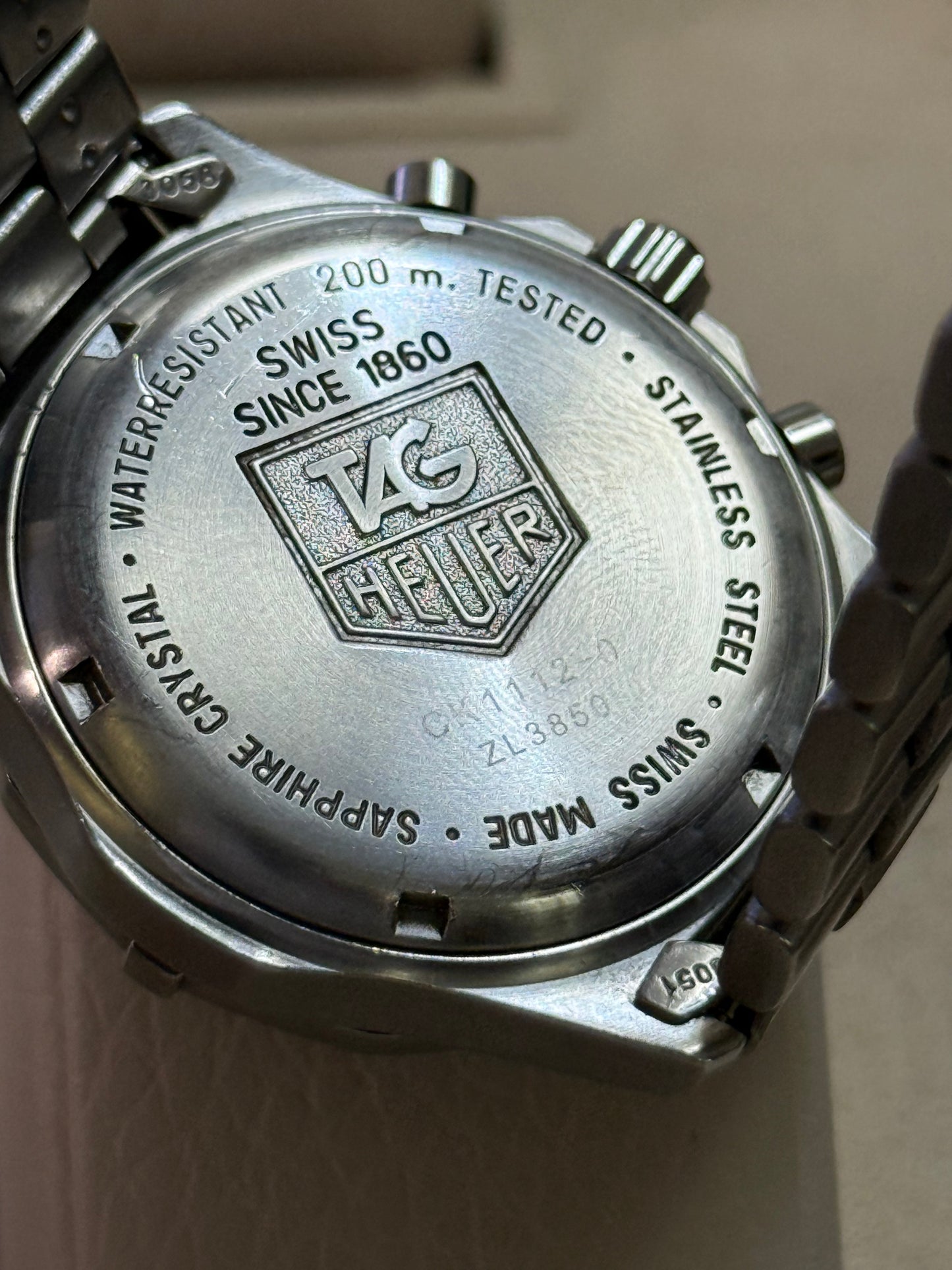 🟢 Tag Heuer Professional 200 Chrono “ Reverse Panda” 🟢