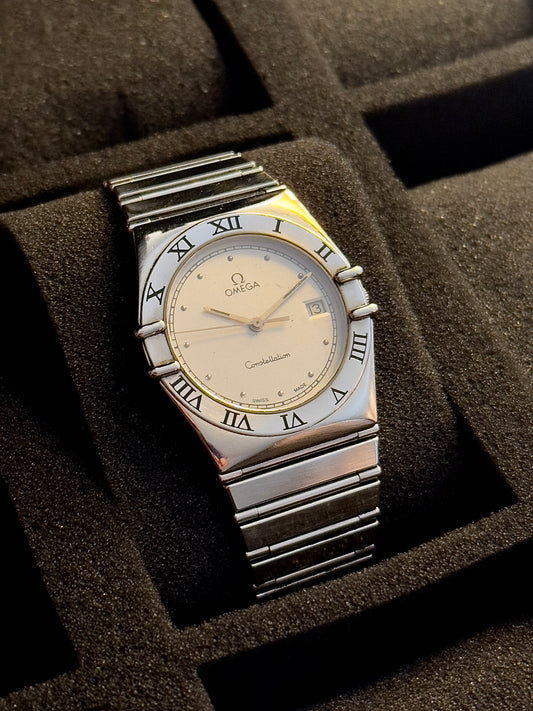 Omega Constellation Manhattan Acero