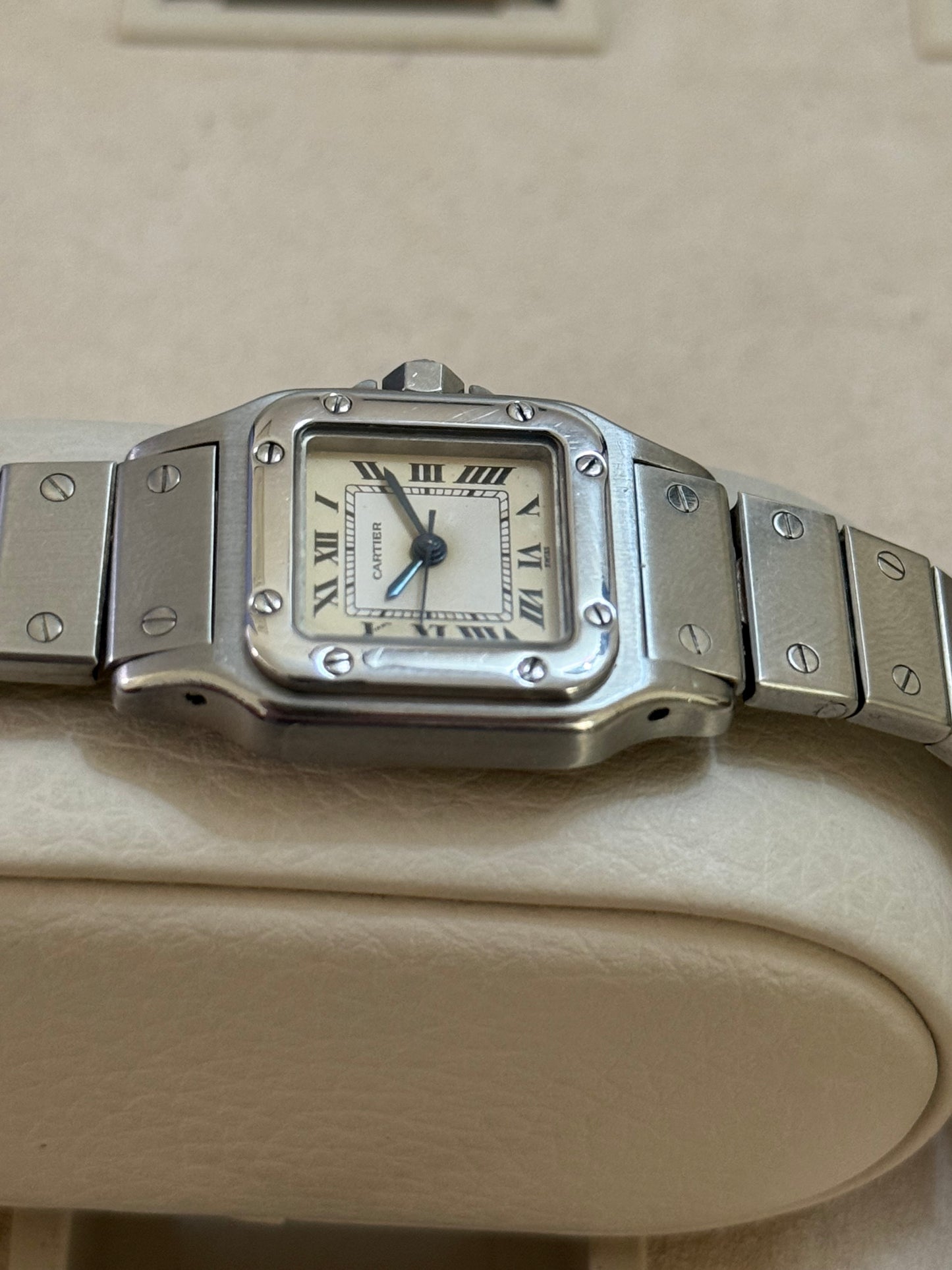 🟢 Cartier Santos Galbée (S) 🟢