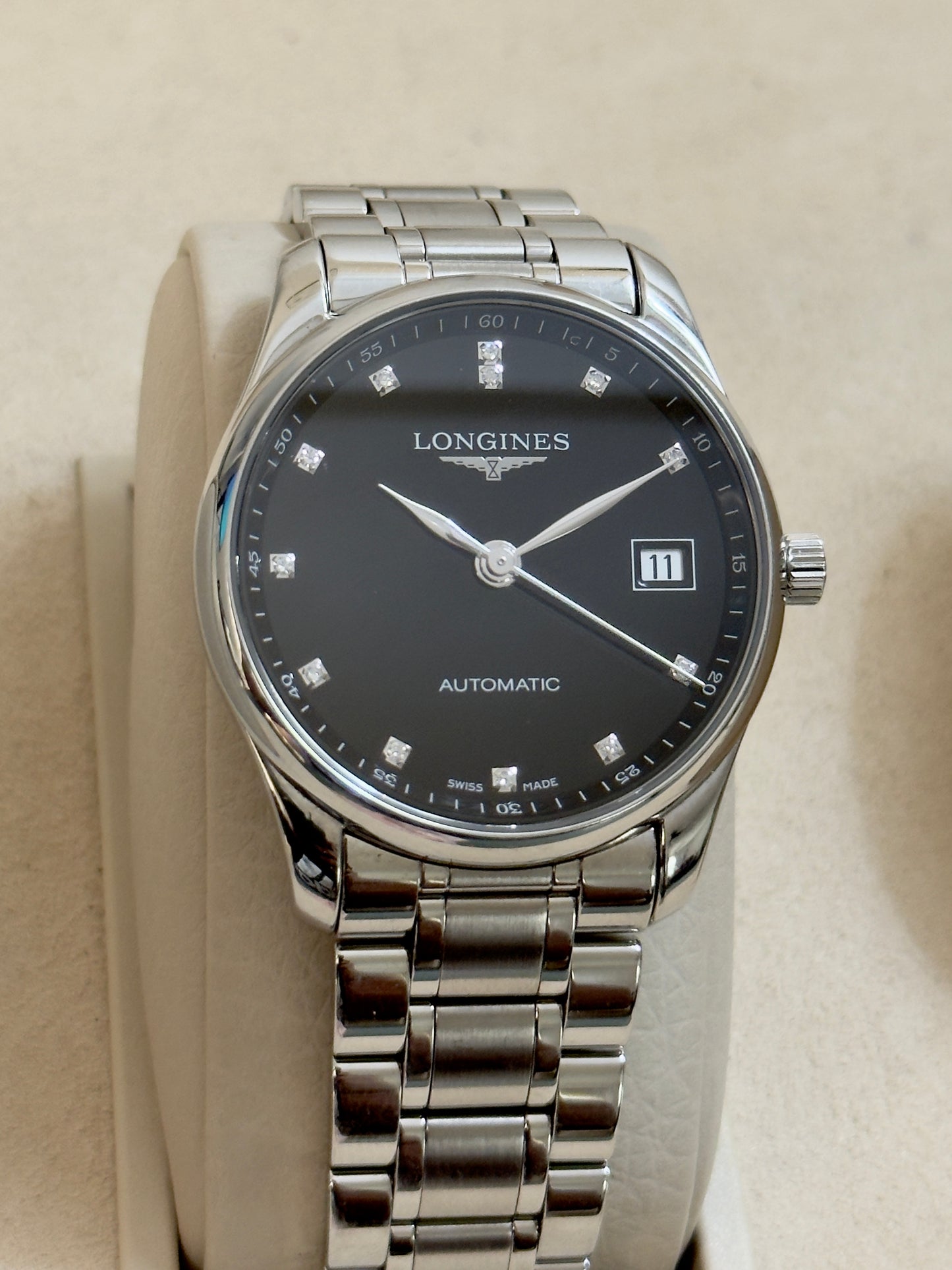 🟢 Longines Master Collection Black Diamond 🟢