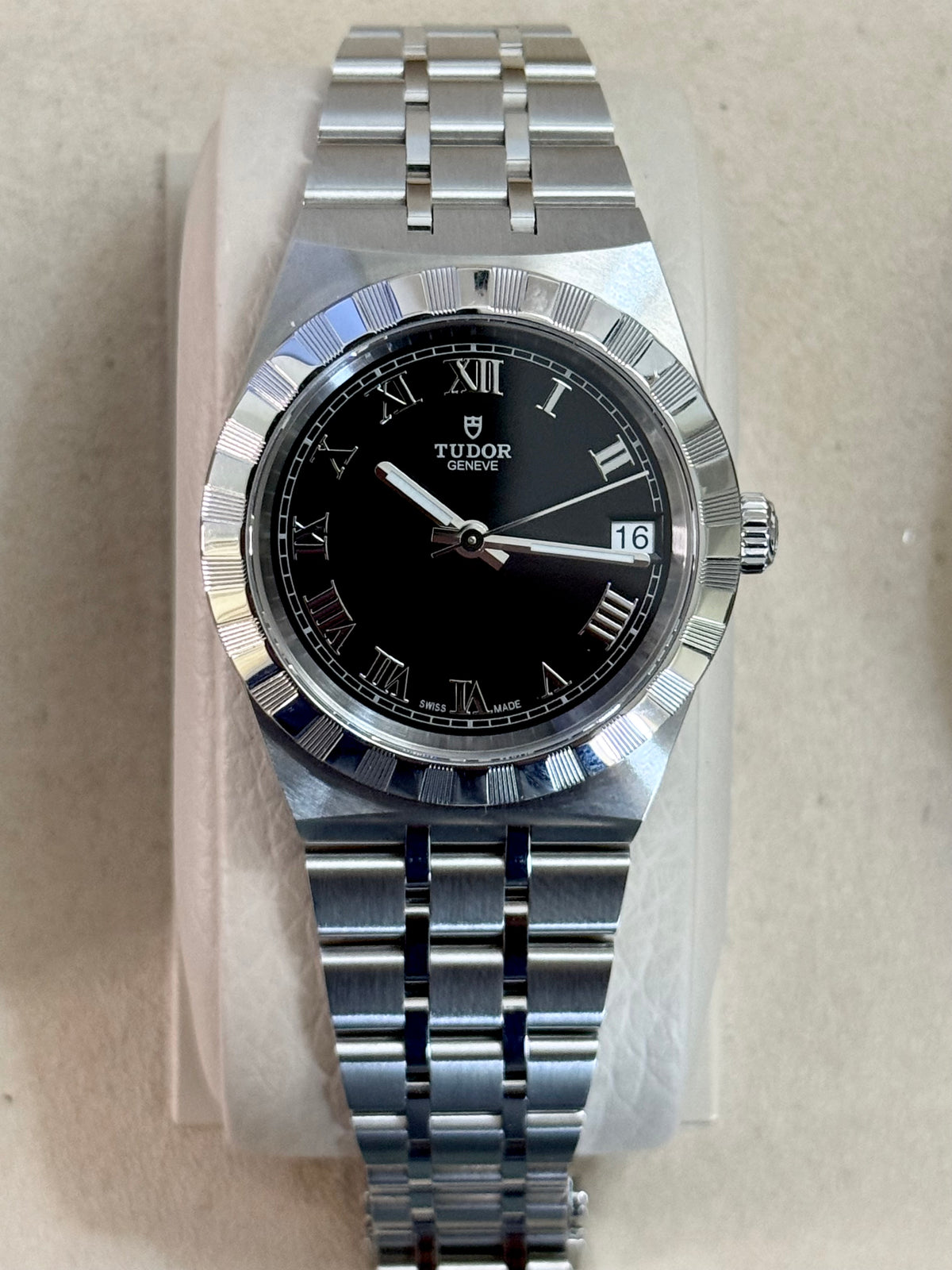 🟢 Tudor Royal Black Dial Box & Papers 🟢