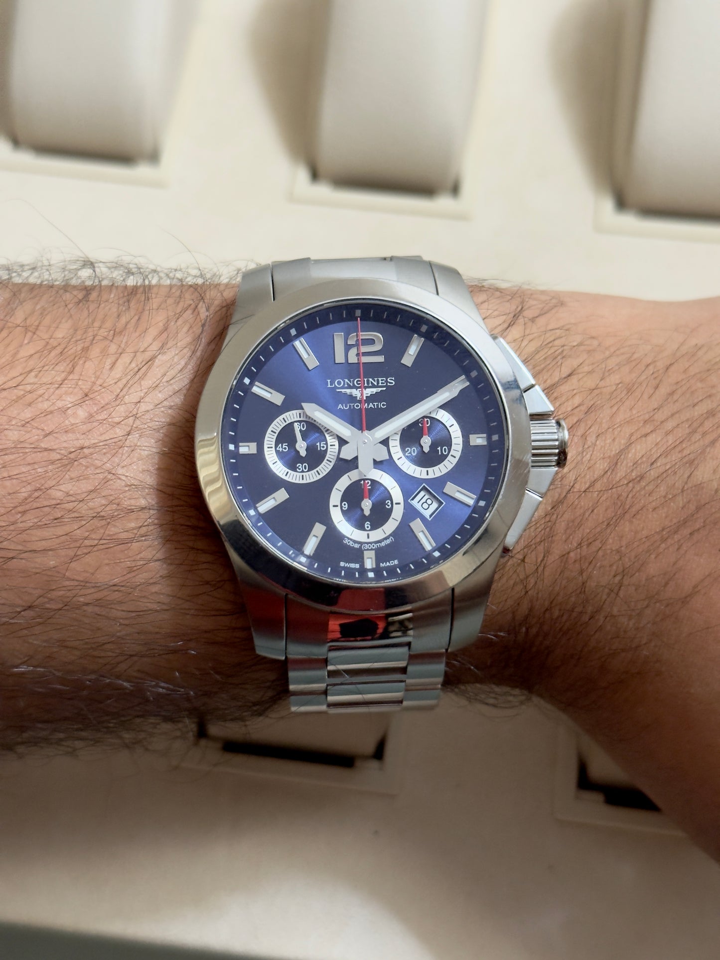 🟢 Longines Conquest Chronograph 🟢