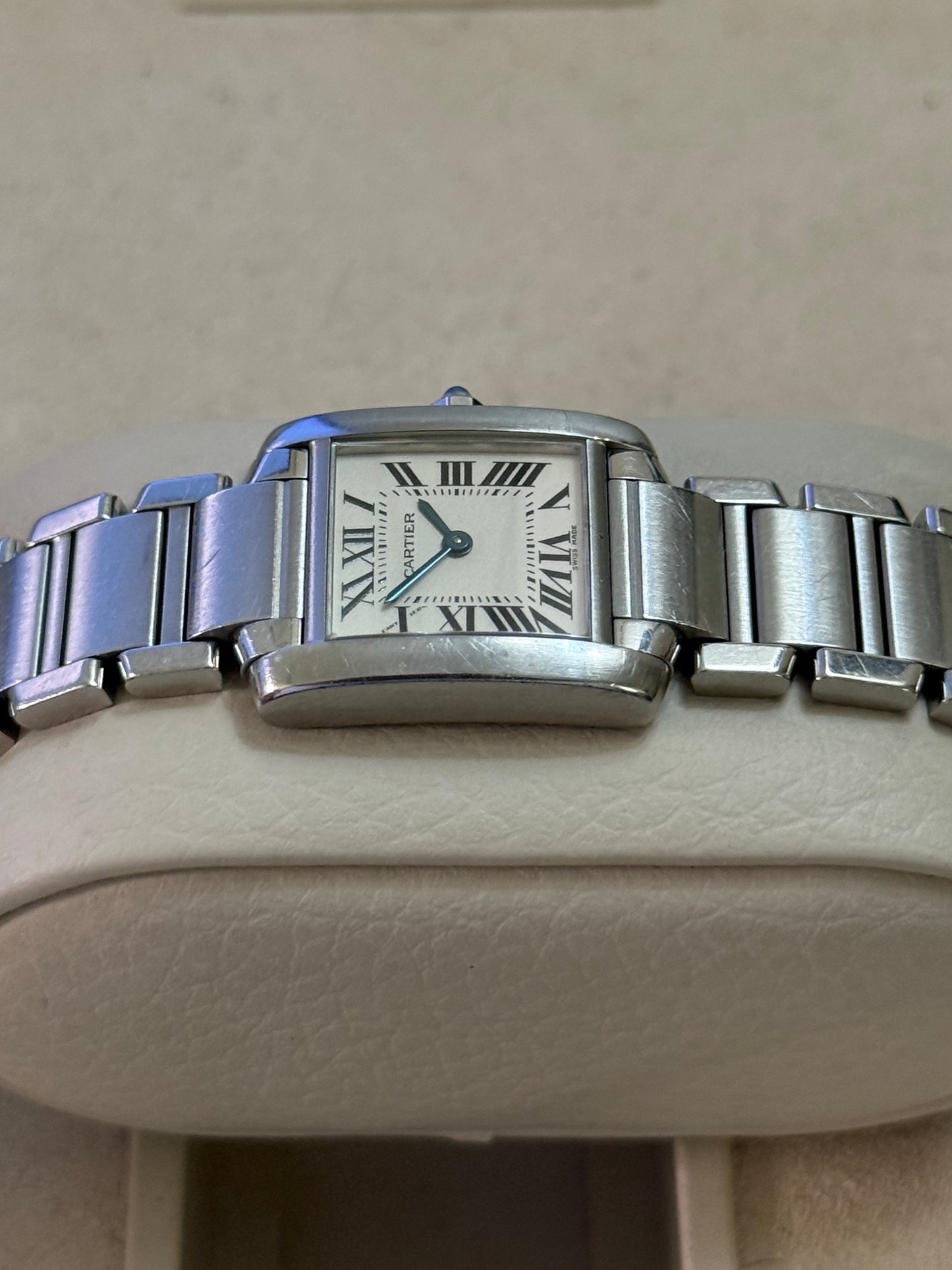 🟢 Cartier Tank Française (S) + Box & Manual 🟢