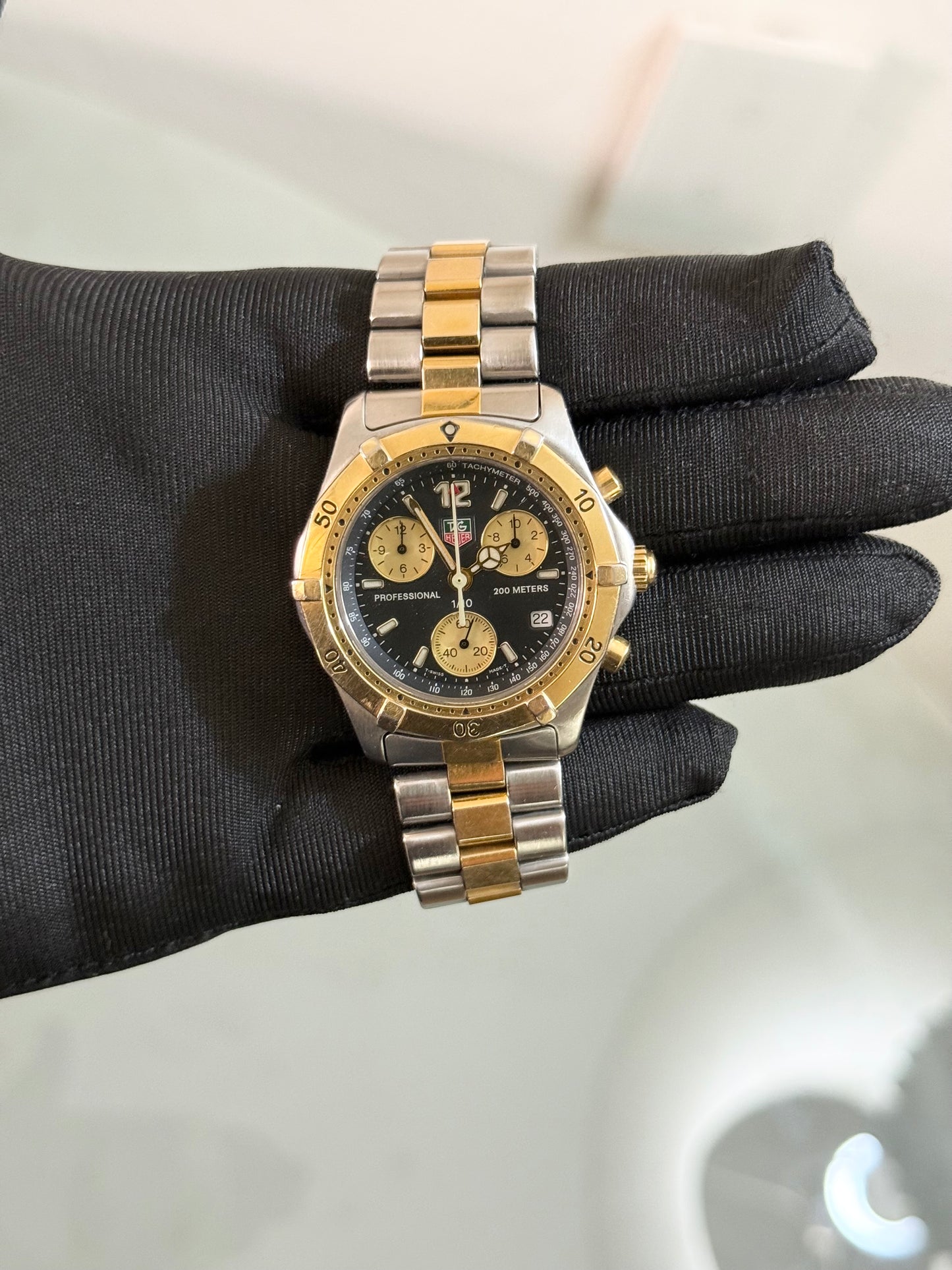 🟢 Tag Heuer Professional 200 Chrono + Box 🟢