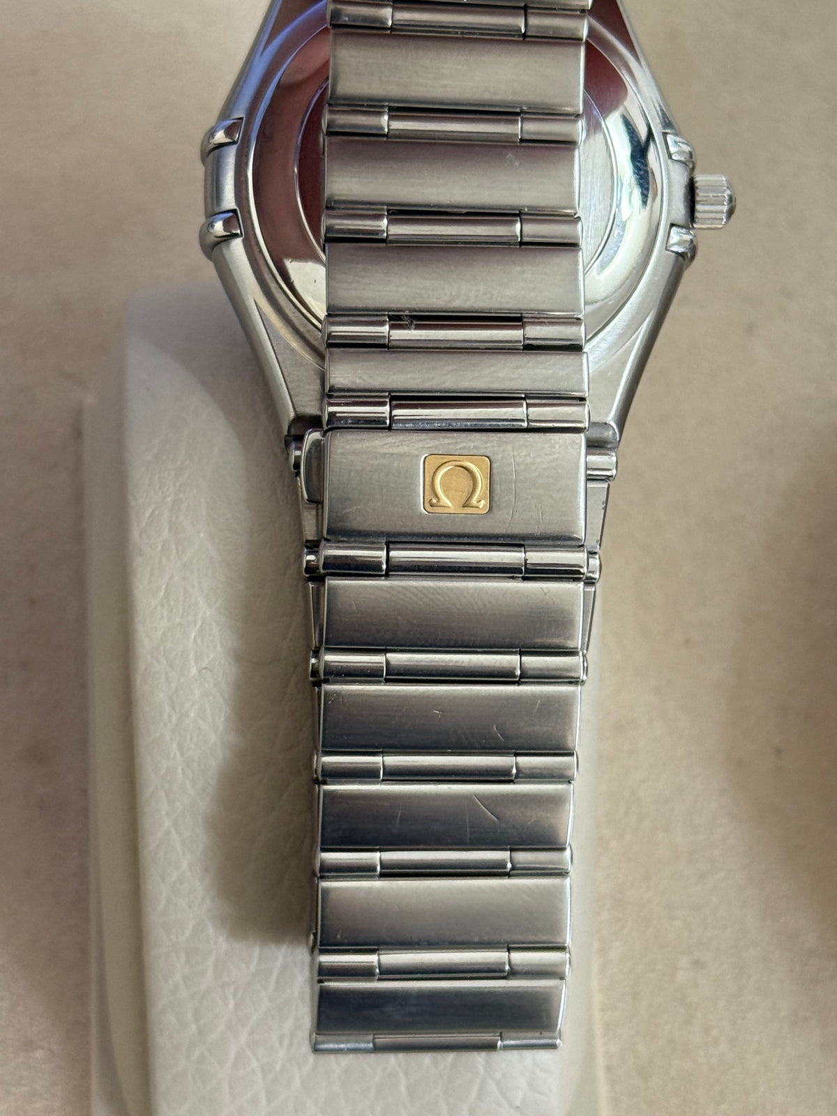 🟢 Omega Constellation Manhattan Perpetual Calendar Caja y Papeles 🟢