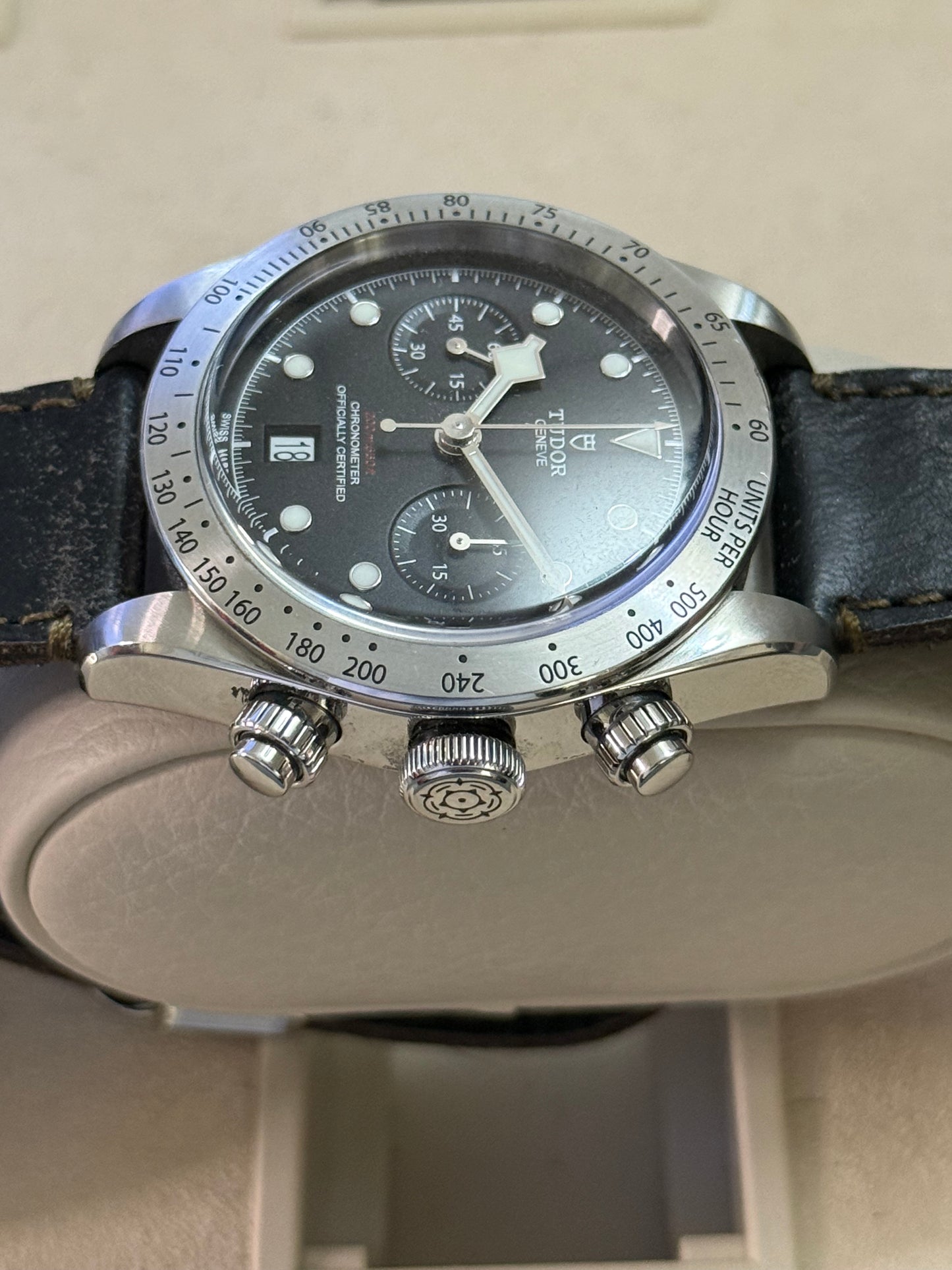 🟢 Tudor Heritage Black Bay Chrono “Darth Vader” Box & Papers 🟢