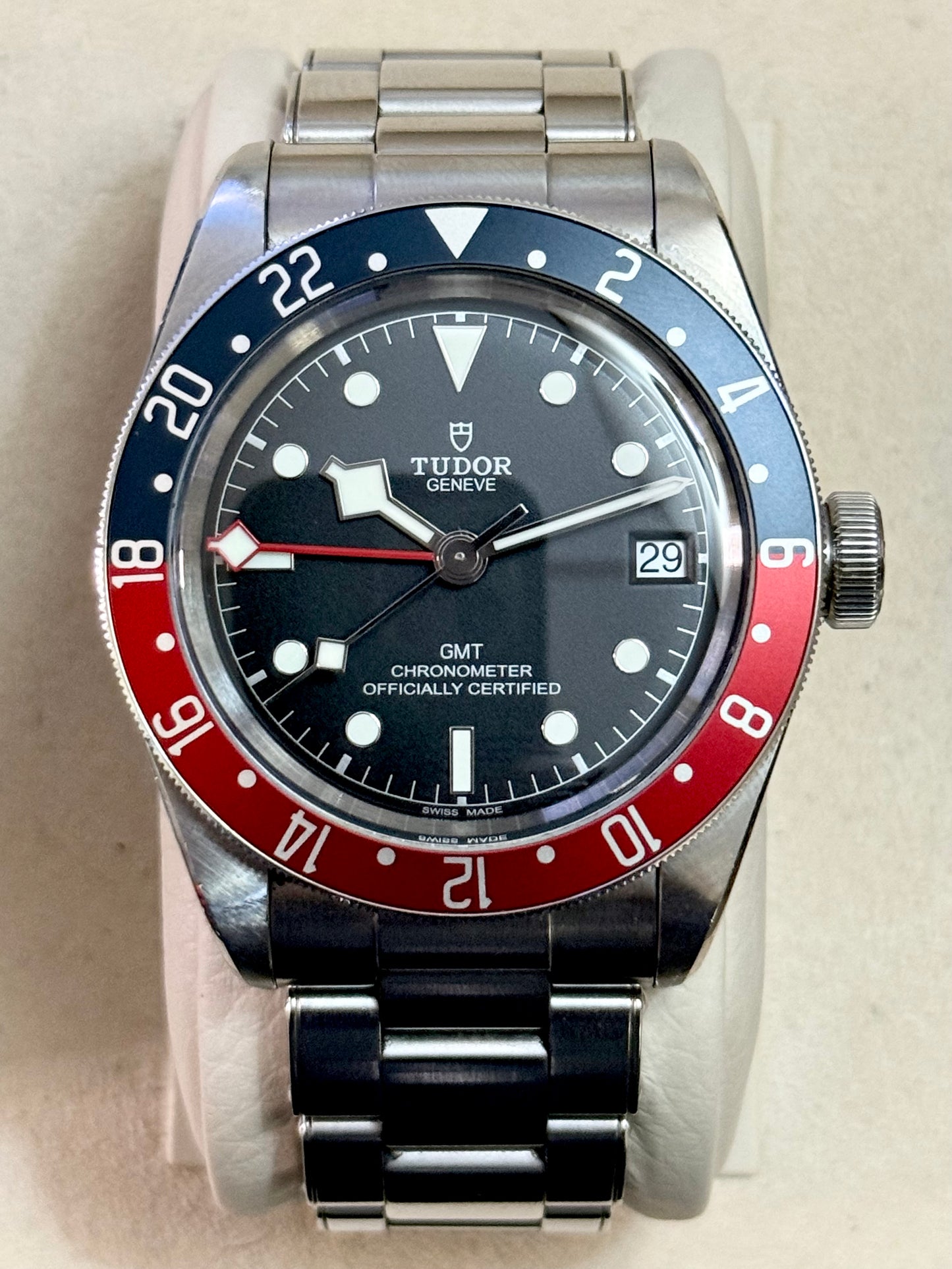 🟢 Tudor Blackbay Pepsi GMT + Pouch 🟢