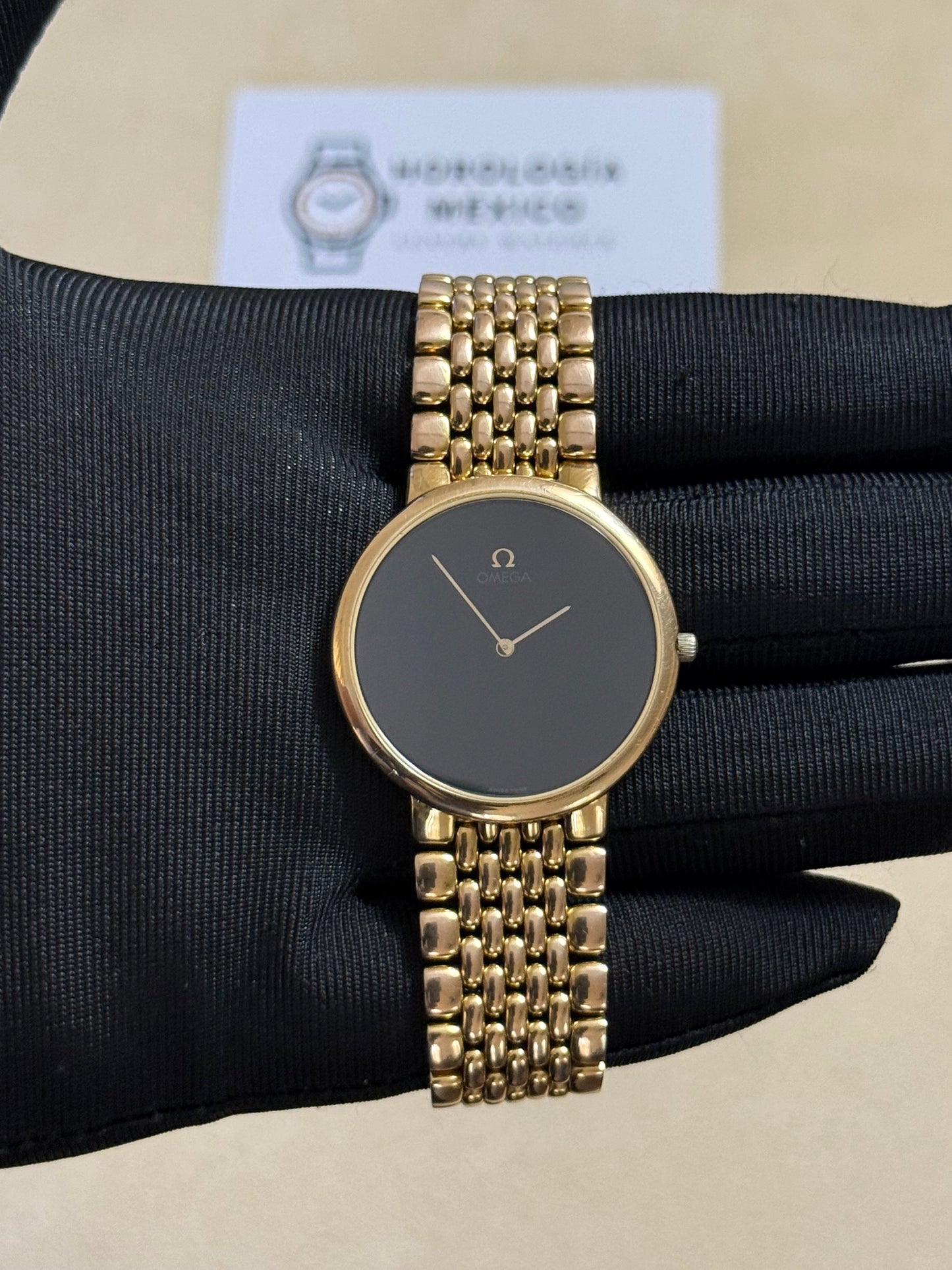 🟢 Omega DeVille Black Dial 🟢
