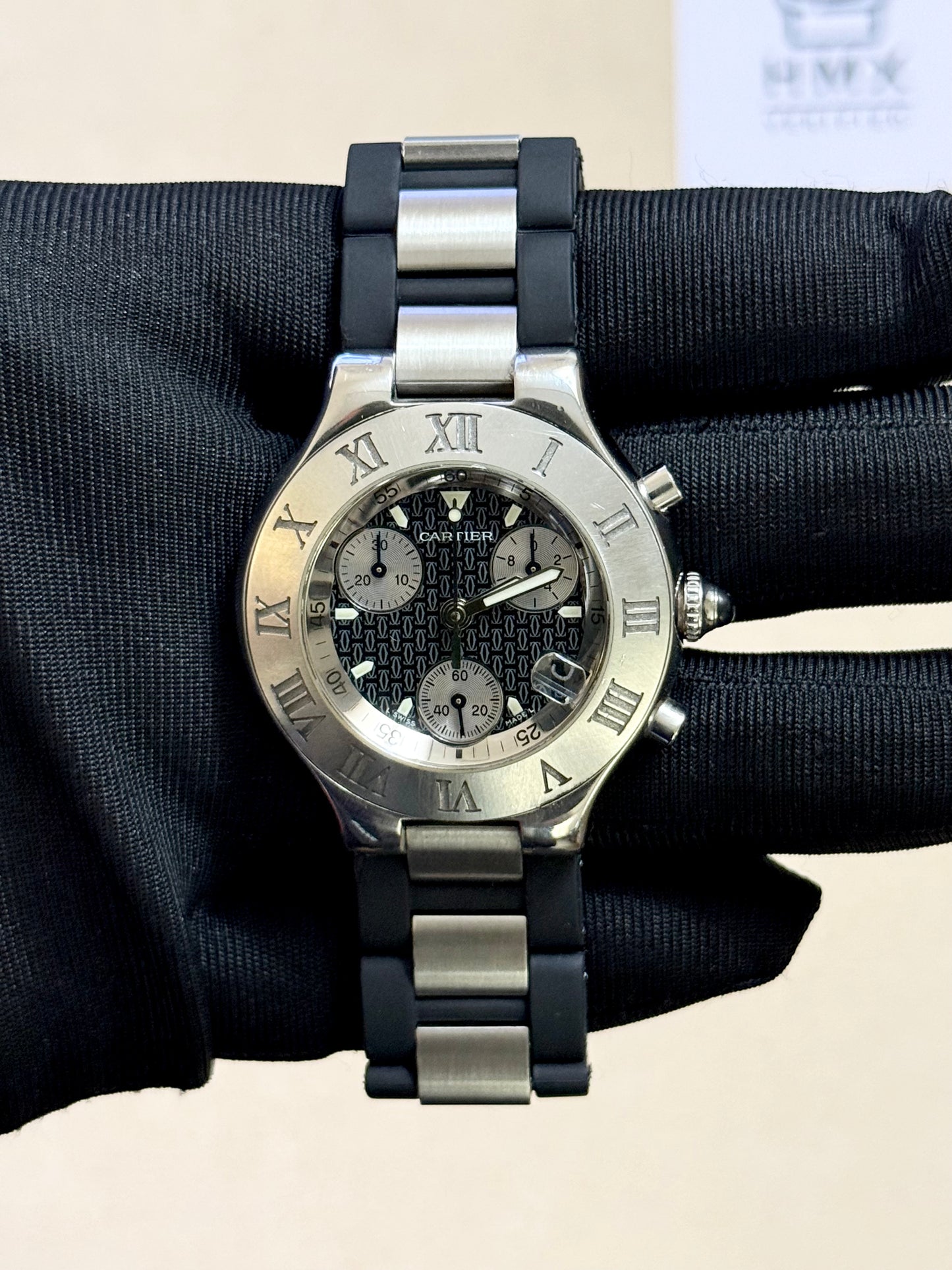 🟢 Cartier Chronoscaph 21 🟢