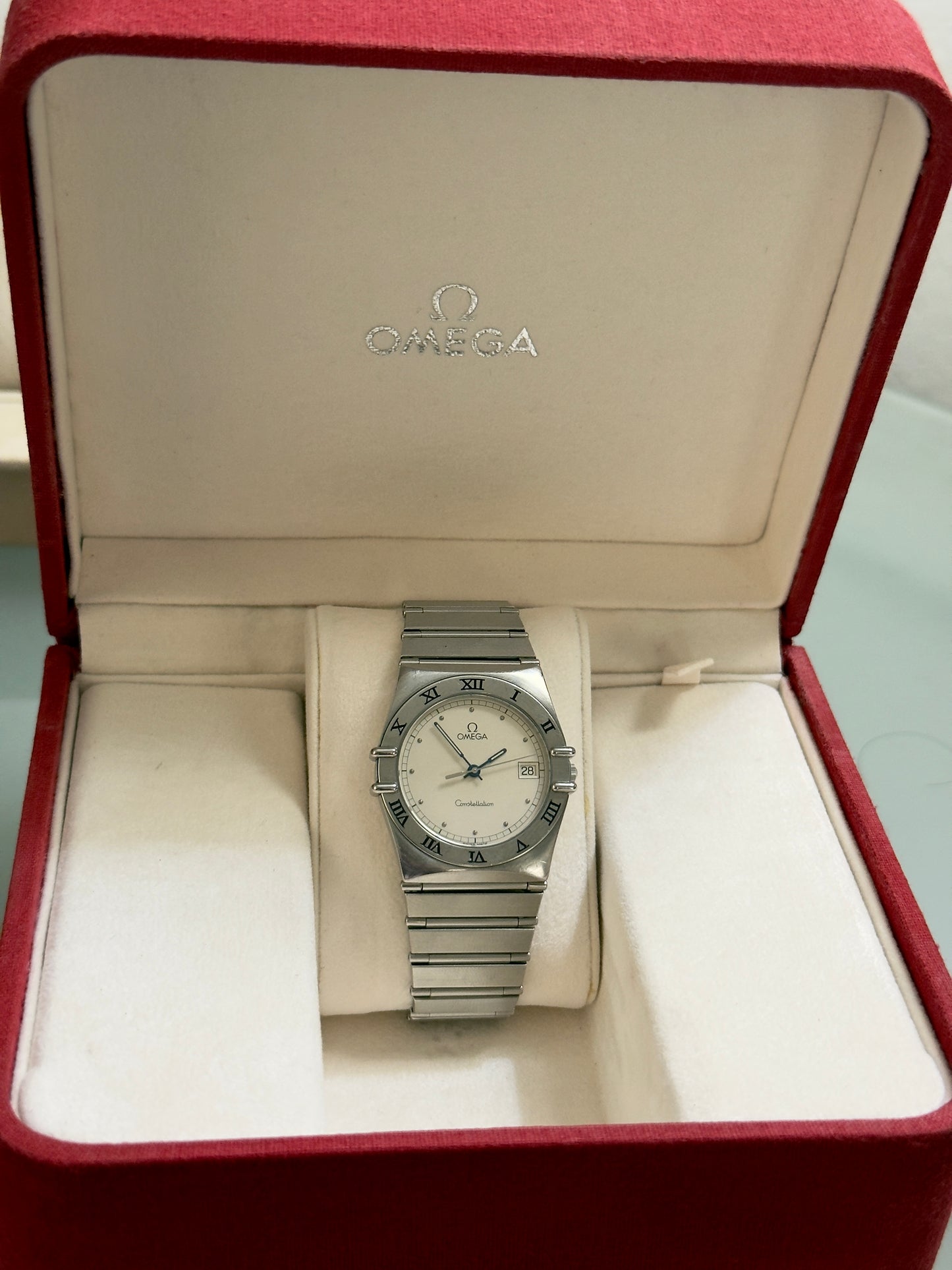 🟢 Omega Constellation Manhattan w/Box 🟢