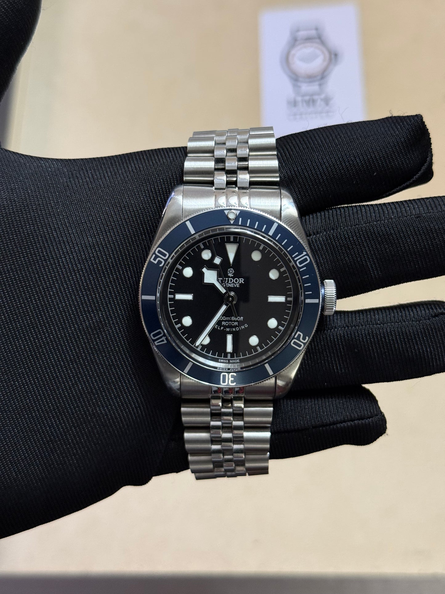 🟢 Tudor Black Bay Box + Manual 🟢