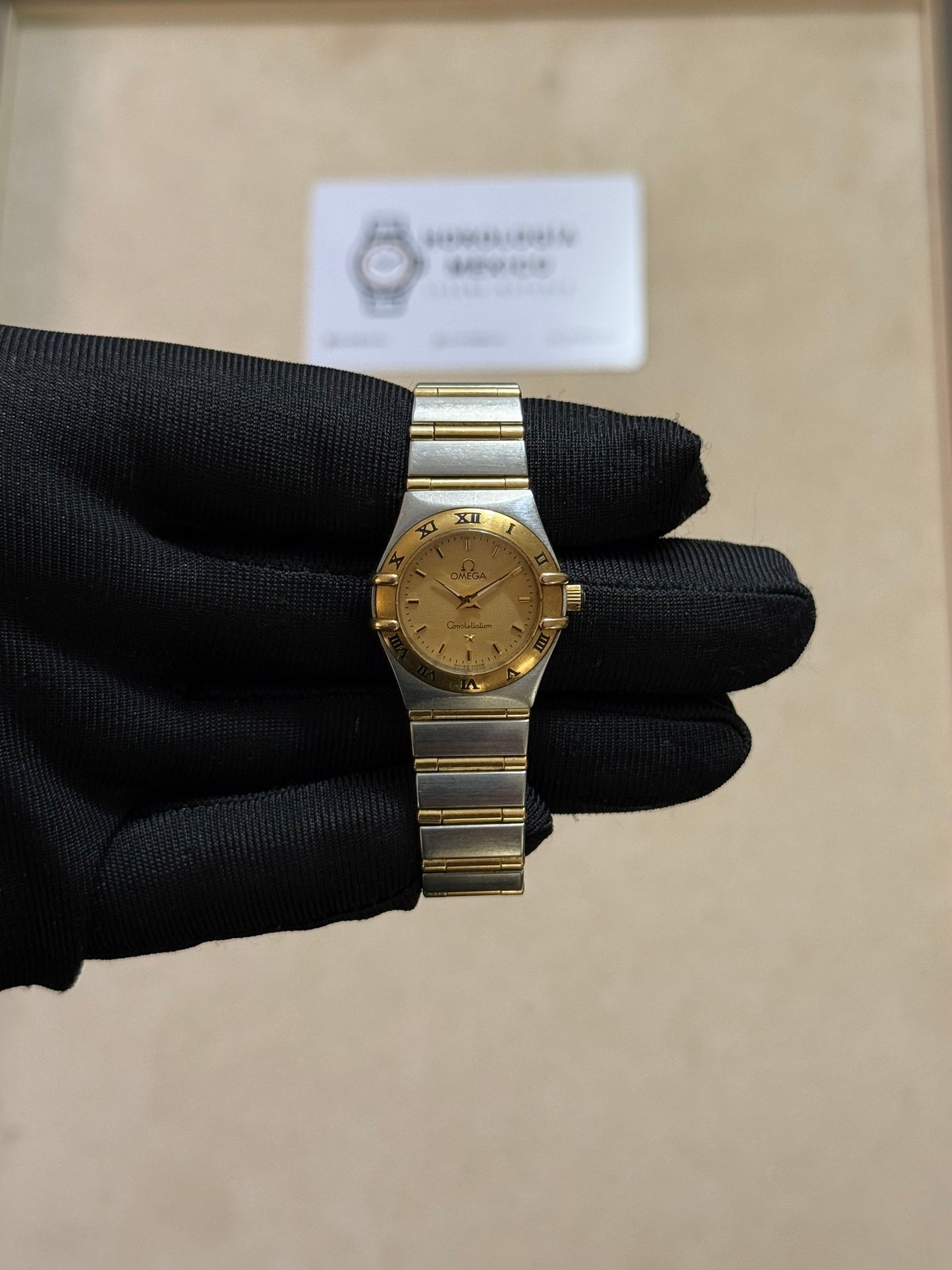 🟢 Omega Constellation Manhattan Lady Oro 🟢