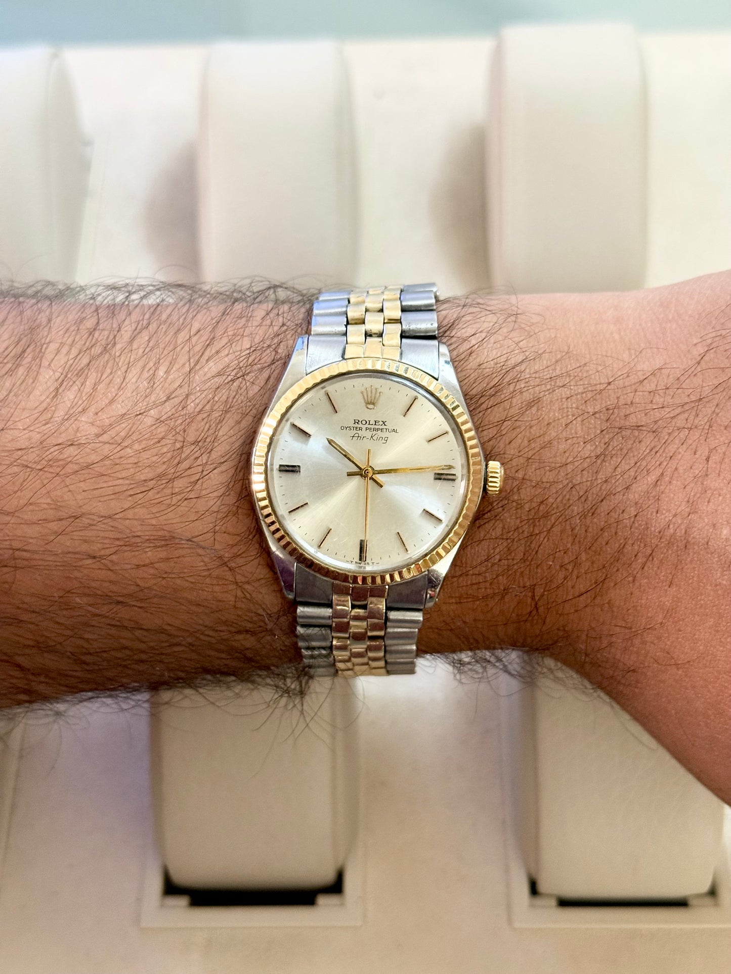 🟢 Rolex Air-King 5501 Two Tone 🟢