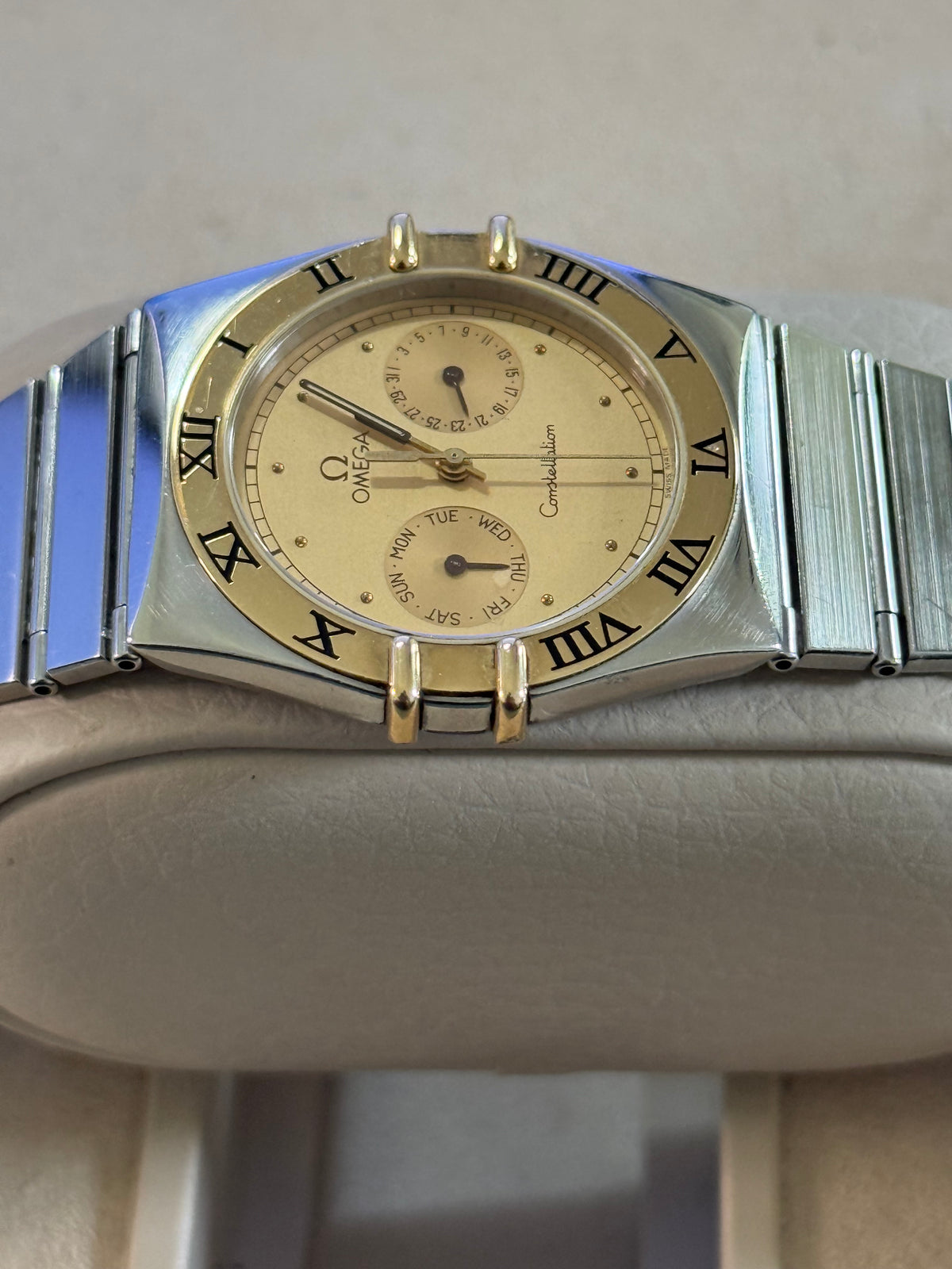 🟢 Omega Constellation Manhattan Day & Date 🟢