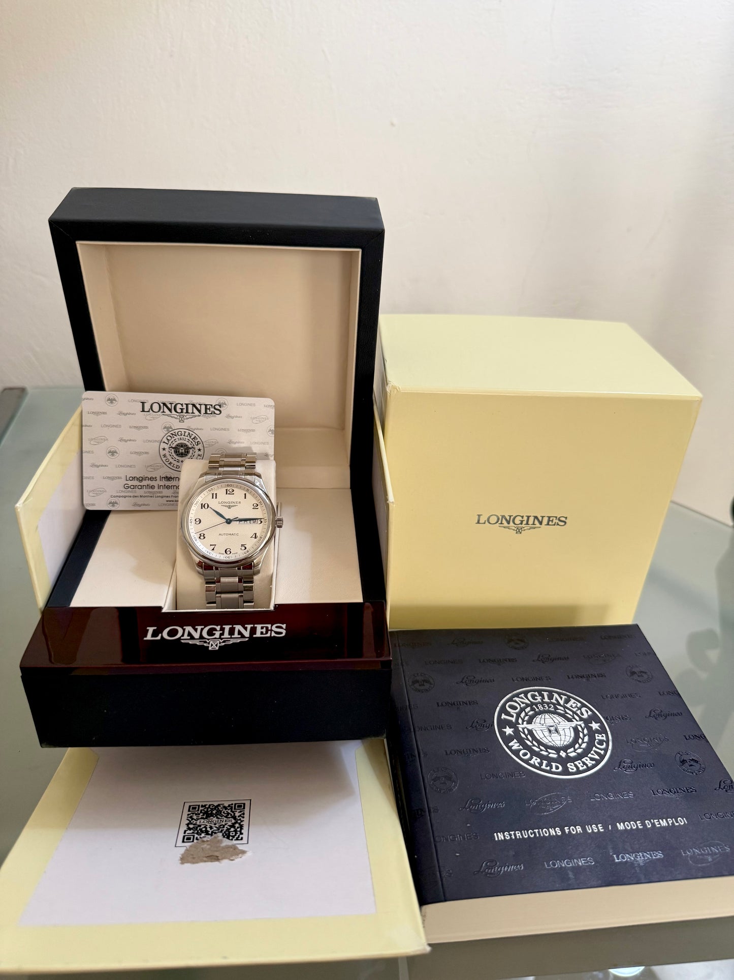 🟢 Longines Master Collection Box & Papers 🟢