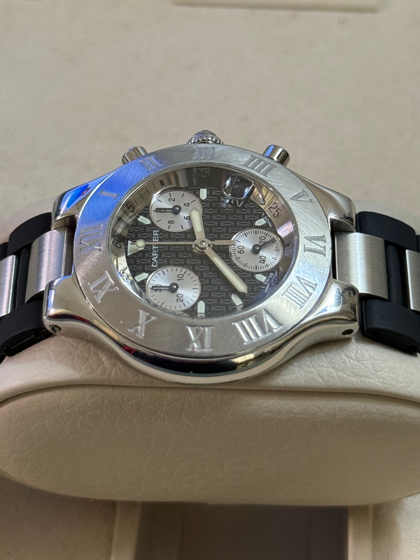 🟢 Cartier Chronoscaph 21 🟢