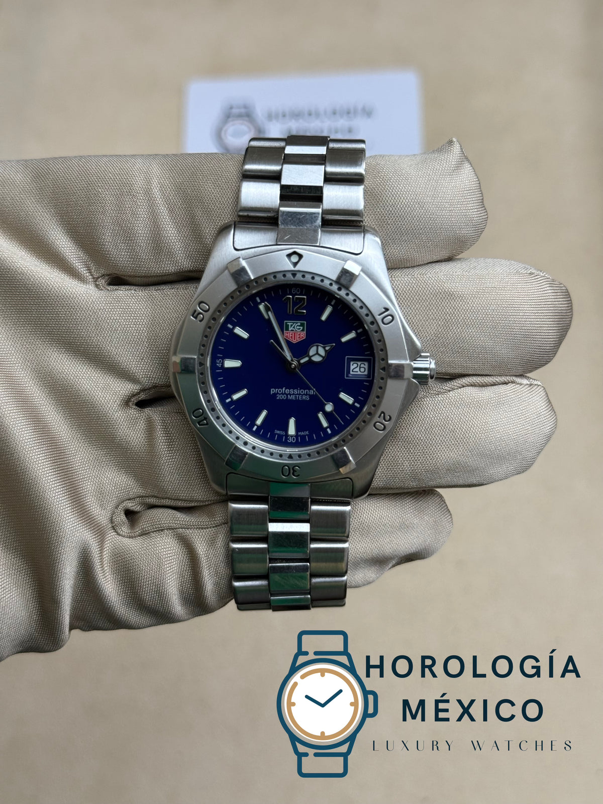 🟢 Tag Heuer Professional 200 Blue 🟢